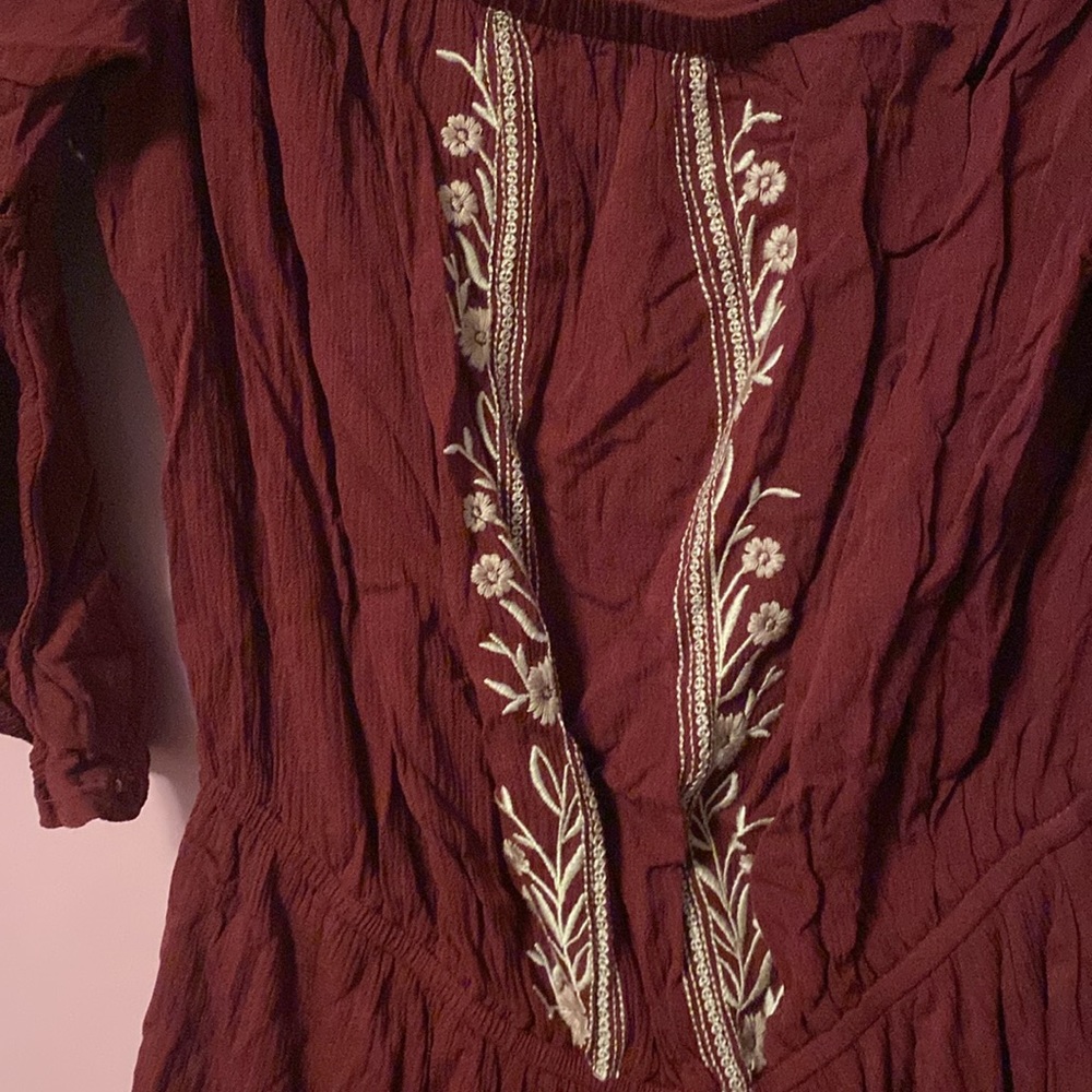 Maroon romper - Picture 2 of 4